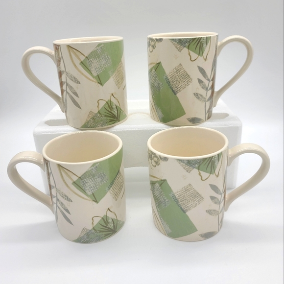 Corelle Dining Corelle Coordinates Textured Leaves Stoneware Coffee